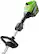 Left. Greenworks - 80-Volt 16-Inch Cutting Diameter Straight Shaft Grass Trimmer (Battery Not Included) - Green.