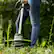 Alt View 19. Greenworks - 80-Volt 16-Inch Cutting Diameter Straight Shaft Grass Trimmer (Battery Not Included) - Green.