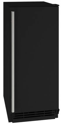 U-Line - 15” Crescent Ice Maker - Black