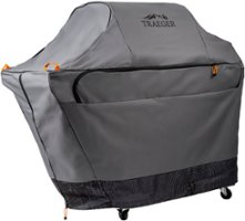 Traeger Grills - Traeger Timberline Full-Length Grill Cover - Black - Left_Zoom