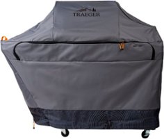 Traeger Grills - Traeger Timberline Full-Length Grill Cover - Black - Front_Zoom