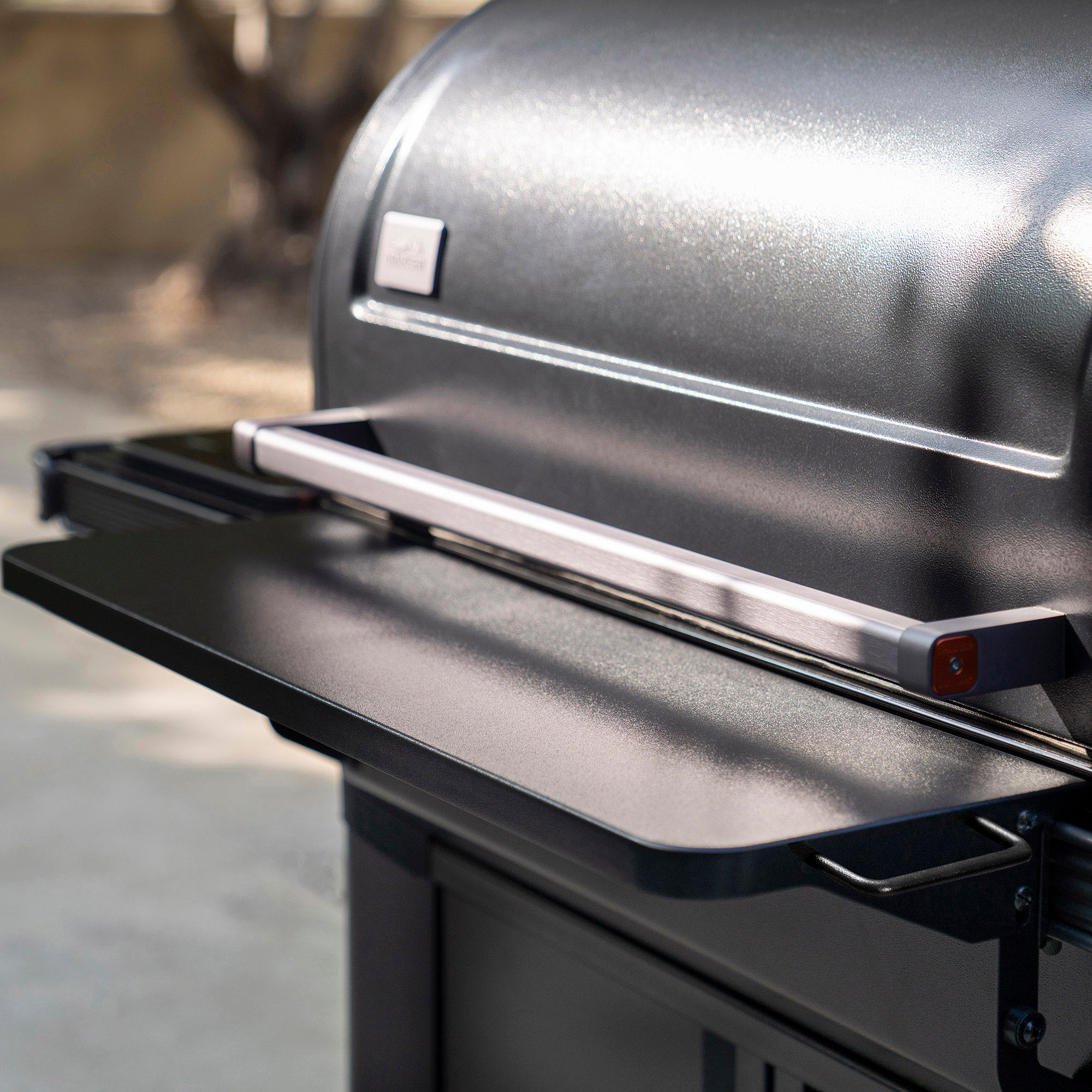 Zoom in on Alt View Zoom 1. Traeger Grills - P.A.L. Pop-And-Lock™ Front Shelf XL.