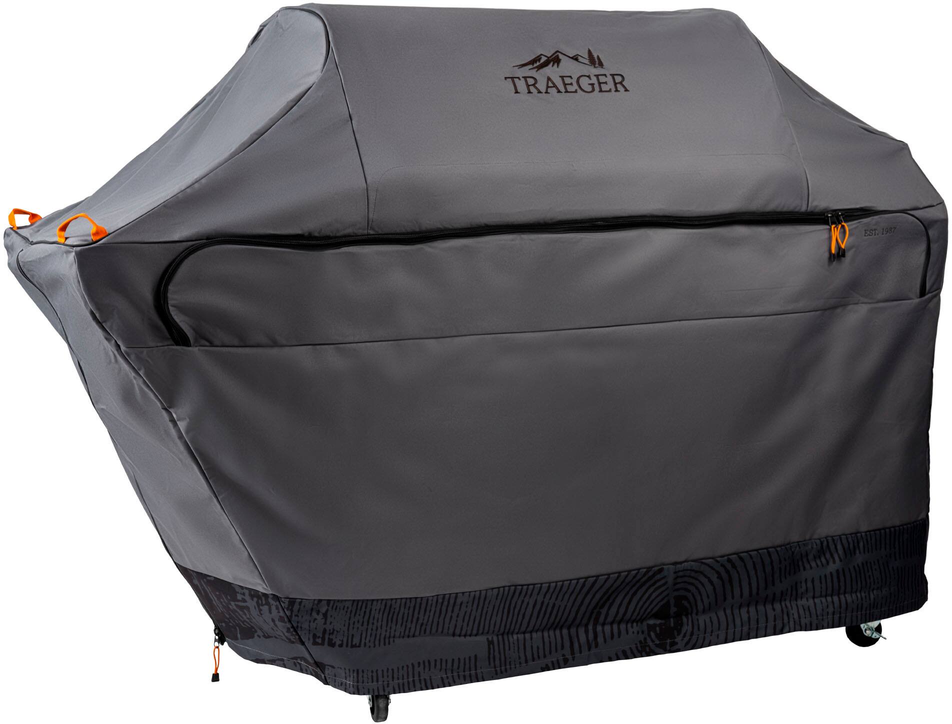 Left. Traeger Grills - Traeger Timberline XL Full-Length Grill Cover - Black.