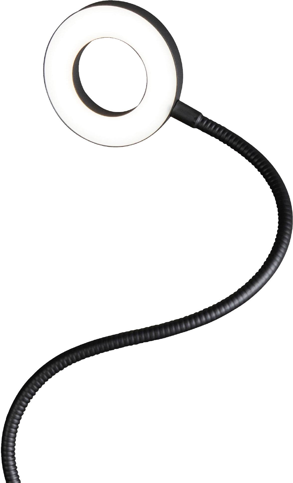 Angle. OttLite - Capture Clip-On LED Ring Light - White.