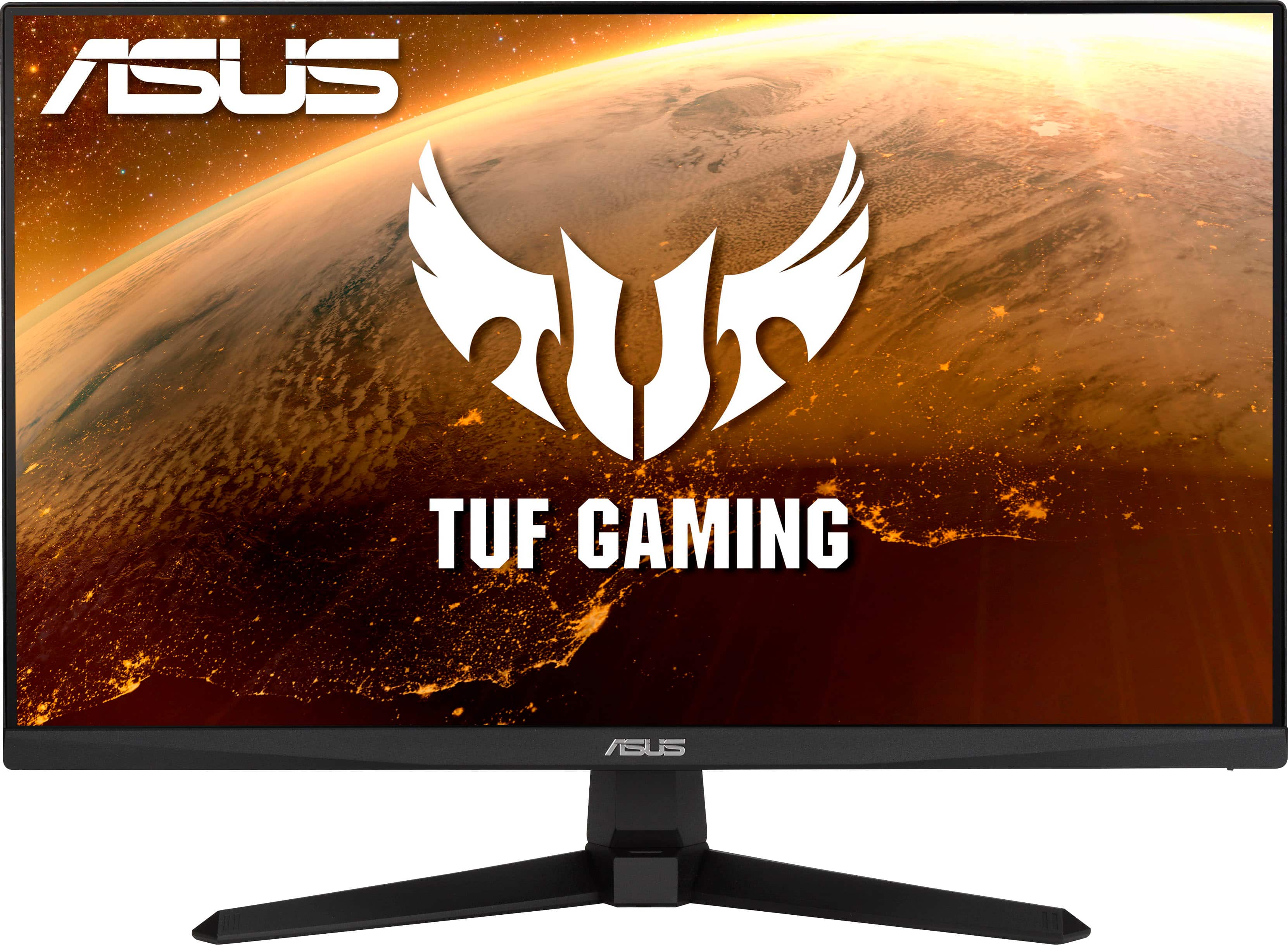 Front. ASUS - TUF 23.8” FHD 165Hz 1ms FreeSync Premium Gaming Monitor (DisplayPort,HDMI).