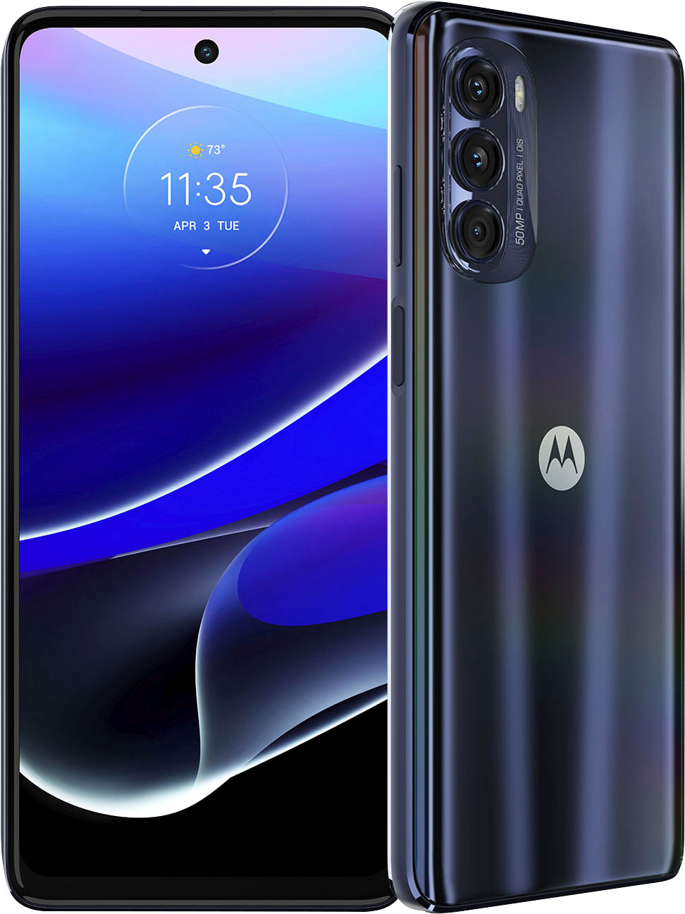 Disfraces toda la vida Cirugía Motorola Moto G Stylus 5G 256GB (2022 Unlocked) Steel Blue PATJ0002US - Best  Buy