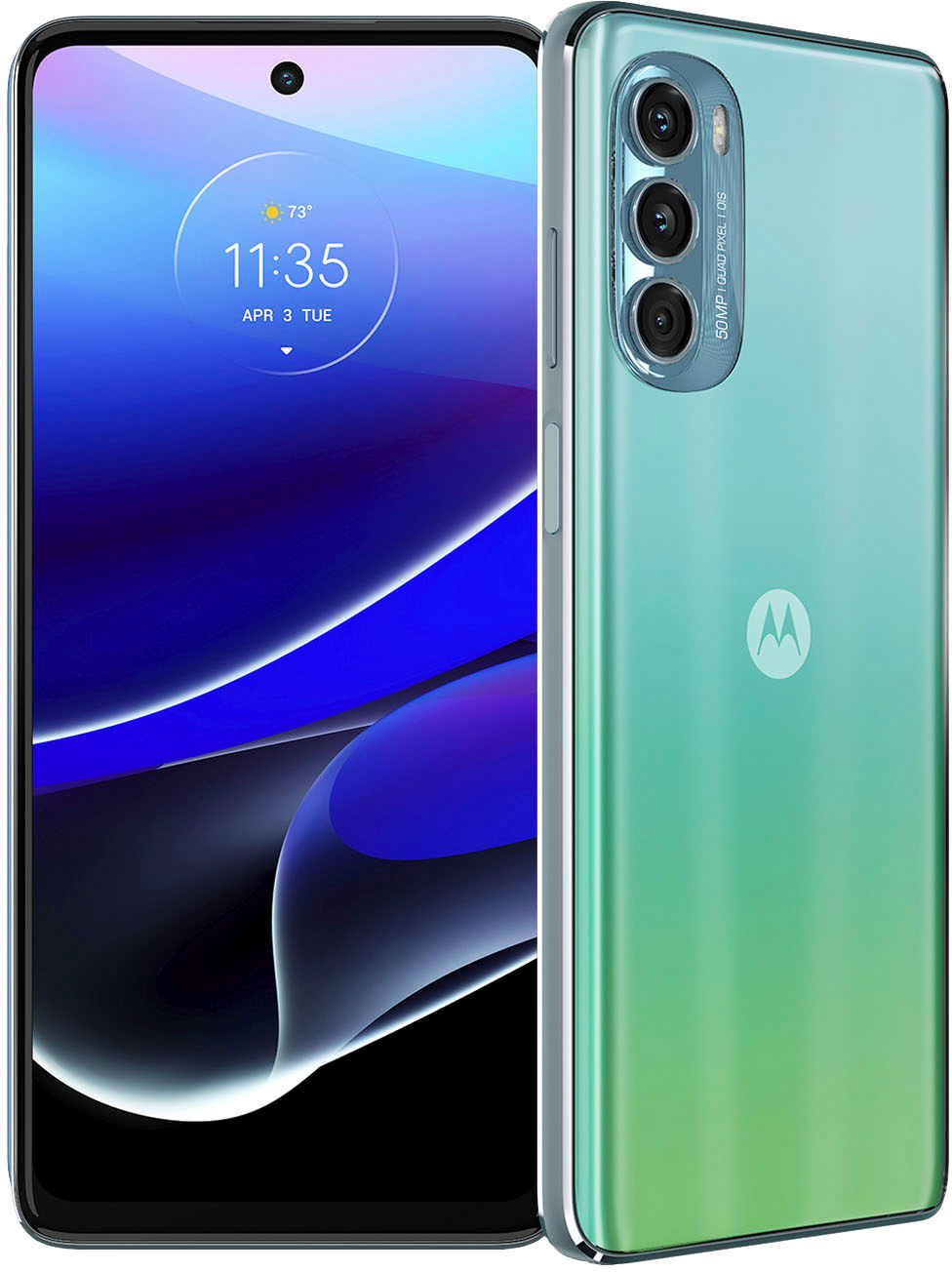 スマートフォン/携帯電話 スマートフォン本体 Motorola Moto G Stylus 5G 256GB (2022 Unlocked) Seafoam Green 