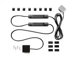 charg - 3in1 7 Outlet/2 USB 1000 Joules Surge Protector - Black