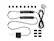 Front. charg - 3in1 7 Outlet/2 USB 1000 Joules Surge Protector - Black.
