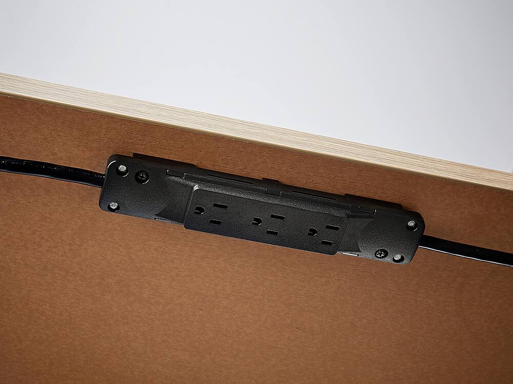 Alt View 14. charg - 3in1  7 Outlet/2 USB 1000 Joules Surge Protector - Black.