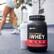 Left. Optimum Nutrition - 100% Gold Standard Whey Protein Powder - Double Rich Chocolate.