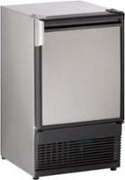 U-Line - 15" 25-Lb. Freestanding Icemaker - Stainless Steel - Angle_Zoom