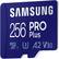 Alt View 11. Samsung - PRO Plus 256GB microSDXC UHS-I Memory Card with Reader - Blue.