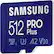 Alt View 11. Samsung - PRO Plus 512GB microSDXC UHS-I Memory Card with Reader - Blue.