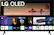 Angle. LG - 55" Class A2 Series OLED 4K UHD Smart webOS TV - Black.
