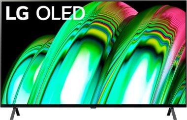 LG - 48" Class A2 Series OLED 4K UHD Smart webOS TV - Front_Zoom