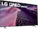 Left. LG - 75" Class 85 Series QNED Mini-LED 4K UHD Smart webOS TV - Grey.