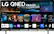 Angle. LG - 55" Class 85 Series QNED Mini-LED 4K UHD Smart webOS TV - Grey.