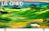 Front. LG - 75" Class 80 Series QNED 4K UHD Smart webOS TV - Black.