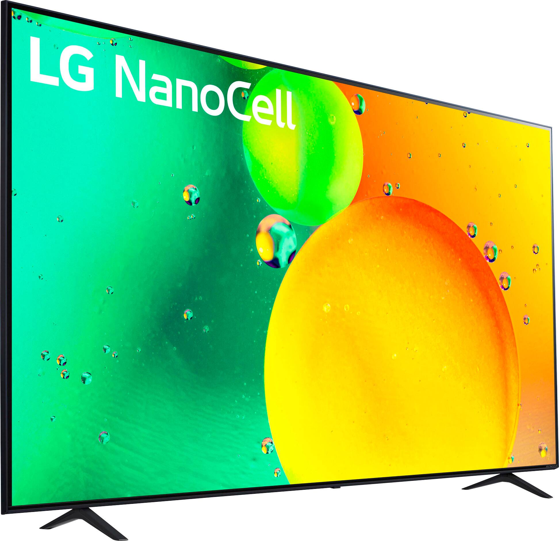 Left View: LG - 86" Class NanoCell 75UQA Series LED 4K UHD Smart webOS TV