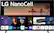 Angle. LG - 70" Class NanoCell 75UQA Series LED 4K UHD Smart webOS TV - Black.