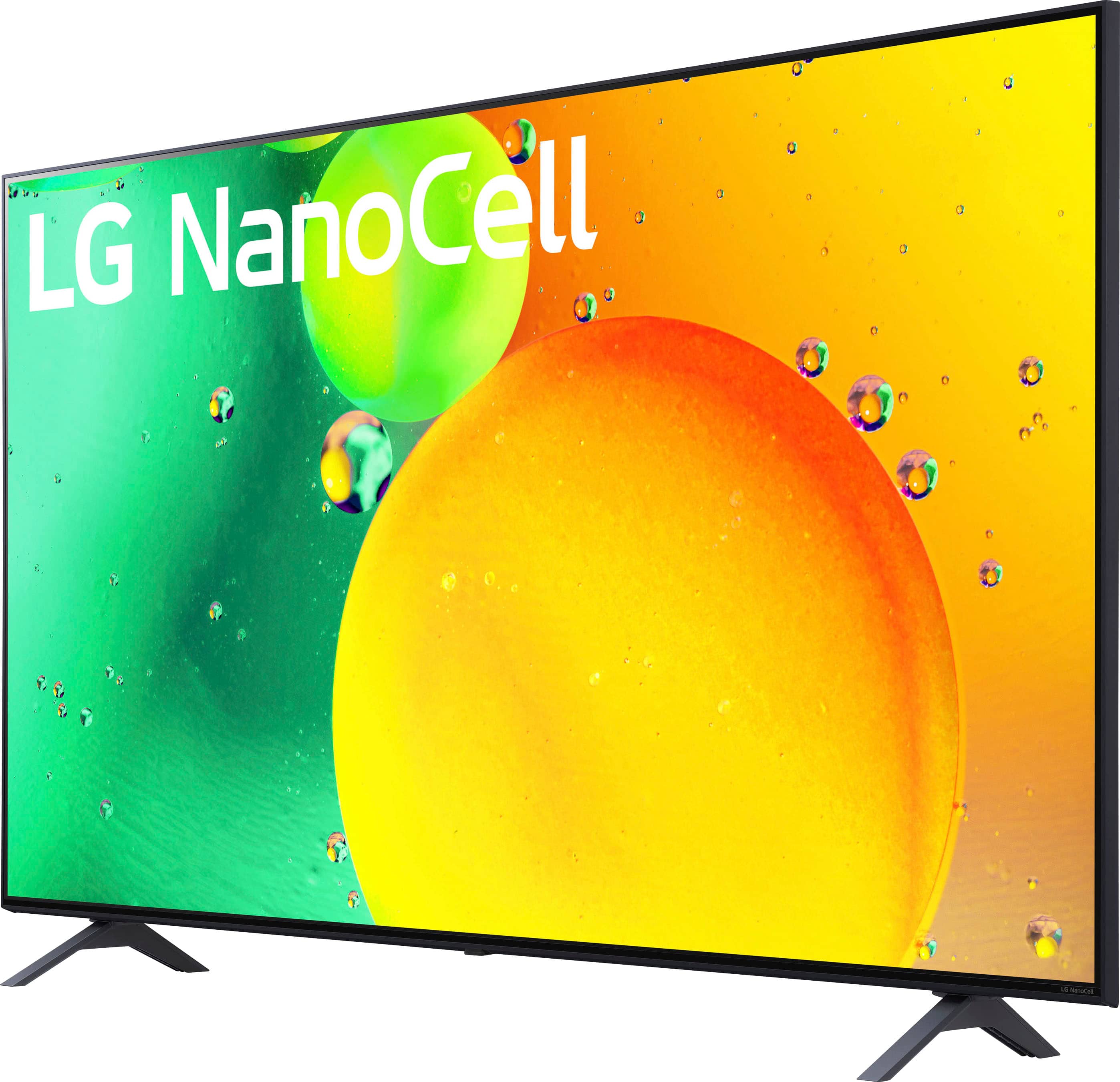 Alt View 2. LG - 65" Class NanoCell 75UQA Series LED 4K UHD Smart webOS TV - Black.
