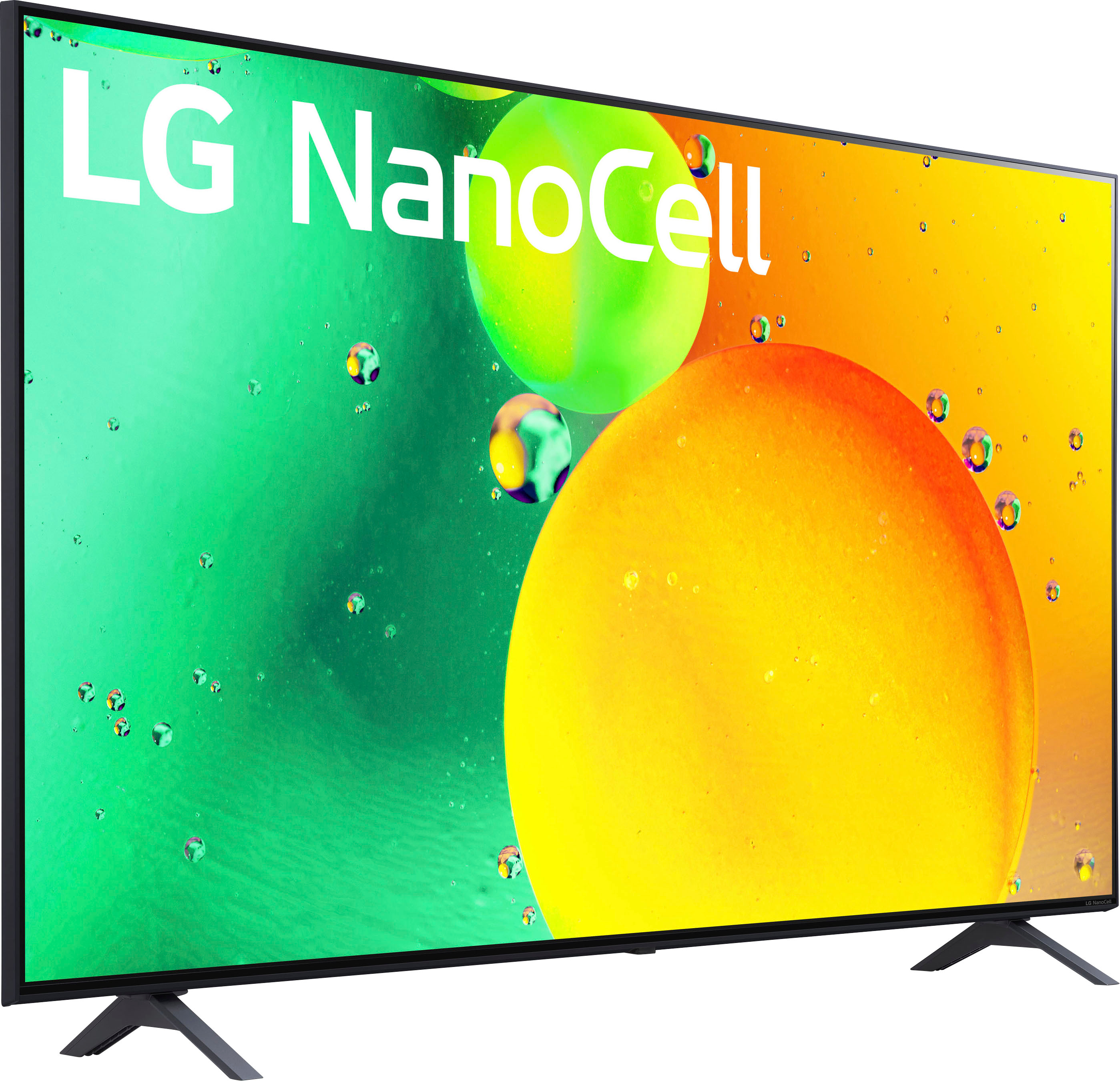 Left View: LG - 65" Class NanoCell 75UQA Series LED 4K UHD Smart webOS TV
