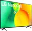 Left. LG - 65" Class NanoCell 75UQA Series LED 4K UHD Smart webOS TV - Black.
