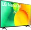 Left. LG - 55" Class NanoCell 75UQA Series LED 4K UHD Smart webOS TV - Black.