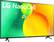 Back. LG - 50" Class NanoCell 75UQA Series LED 4K UHD Smart webOS TV - Black.