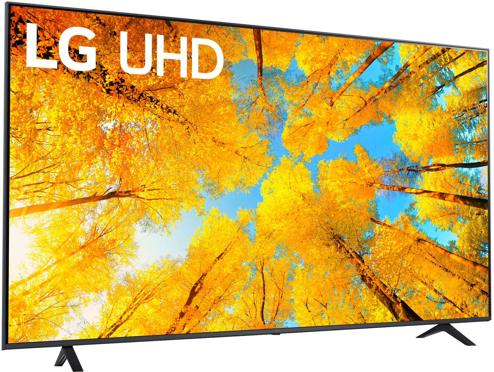 Back View: LG 75 inches Class 4K UHD 2160P WebOS22 Smart TV with Active HDR UQ7590 Series 75UQ7590PUB