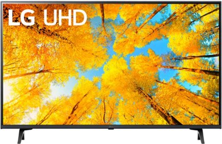 LG - 43” Class UQ75 Series LED 4K UHD Smart webOS TV