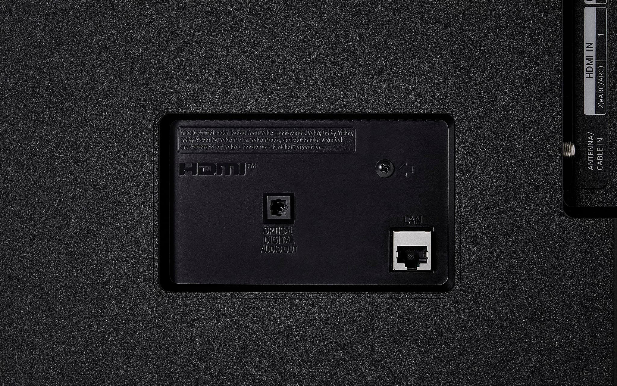 Alt View 12. LG - 55” Class UQ75 Series LED 4K UHD Smart webOS TV - Black.