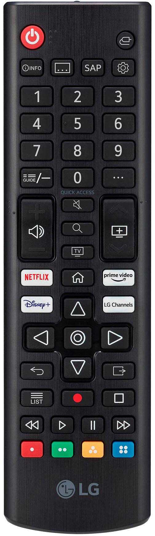 Alt View 16. LG - 55” Class UQ75 Series LED 4K UHD Smart webOS TV - Black.