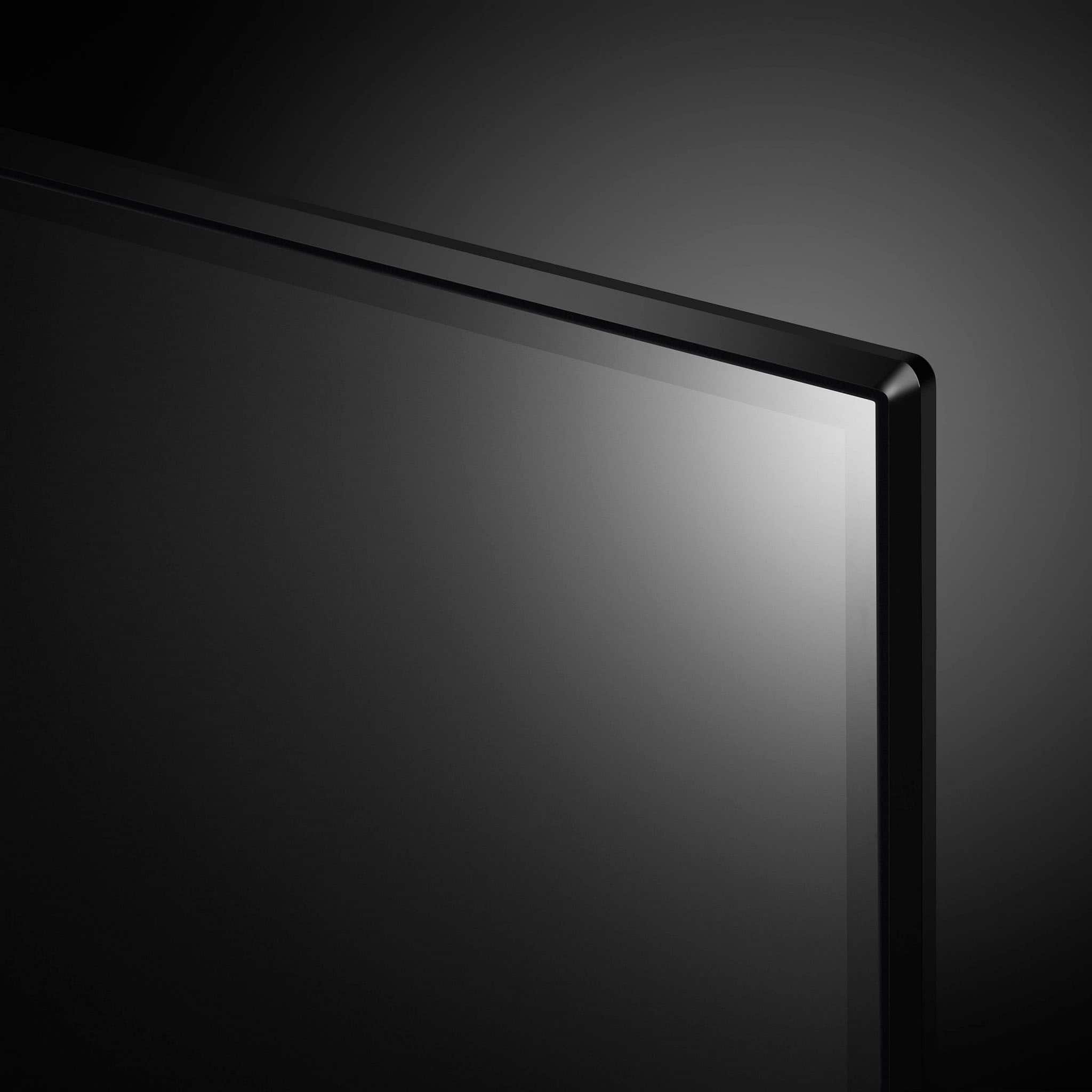 Alt View 3. LG - 55” Class UQ75 Series LED 4K UHD Smart webOS TV - Black.