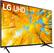 Alt View 19. LG - 50” Class UQ75 Series LED 4K UHD Smart webOS TV - Black.