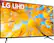 Left. LG - 50” Class UQ75 Series LED 4K UHD Smart webOS TV - Black.