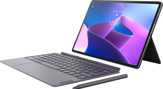 Lenovo – Tab P12 Pro – 12.6″ – Tablet – 8GB – 256GB – with Keyboard – Storm Grey