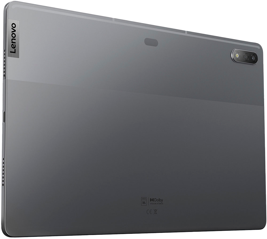 Back View: Lenovo - Tab P12 Pro - 12.6" - Tablet - 8GB - 256GB - Storm Grey