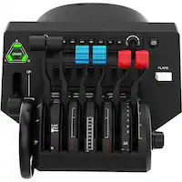 Honeycomb Aeronautical - Bravo Throttle Quadrant for Flight Simulation - Black - Front_Zoom