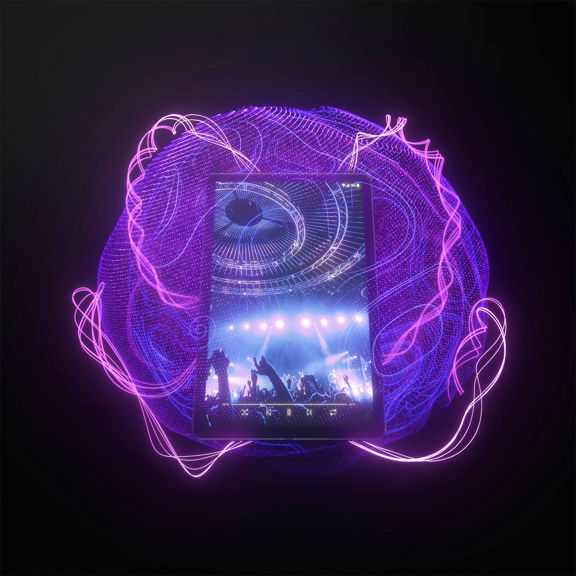 Alt View 15. Lenovo - Tab P11 Plus - 11" - Tablet - 128GB - Slate Grey.