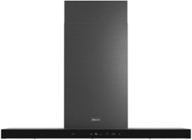 Dacor - 48" Externally Vented Chimney Range Hood with AutoConnect™ - Graphite Steel - Front_Zoom