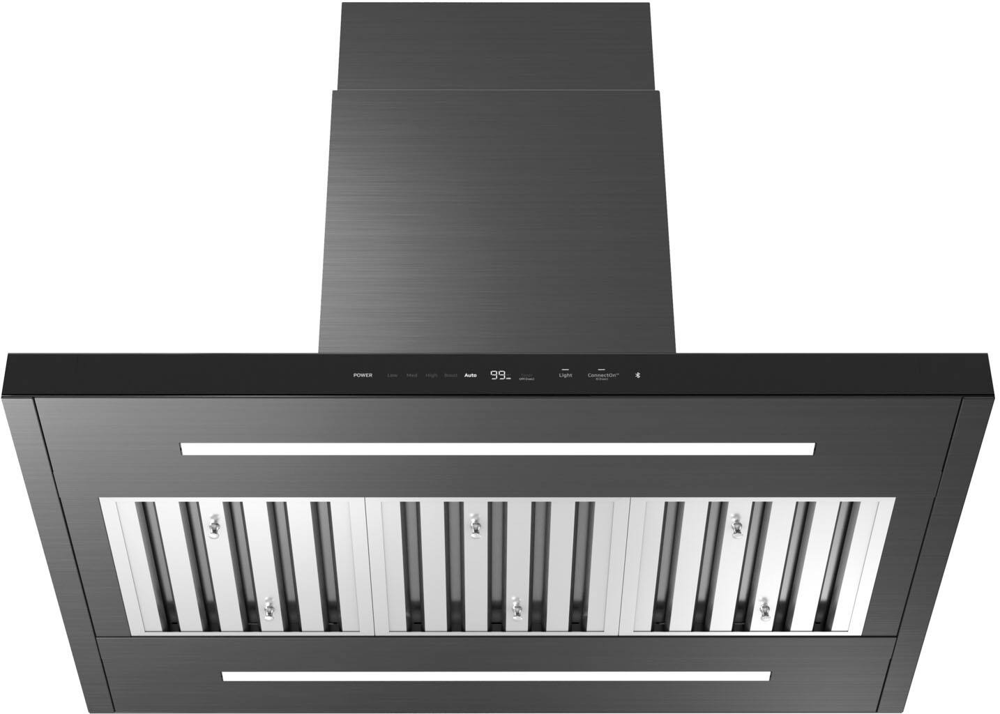 Dacor 42" Externally Vented Island Range Hood with AutoConnect™ Graphite Steel DHD42U990IM