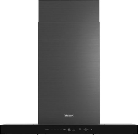 Dacor - 36" Externally Vented Chimney Range Hood with AutoConnect™ - Graphite Steel