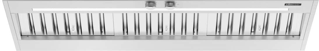 Dacor - 48 inches - Externally Vented - Wall Range Hood - Silver Stainless Steel - Front_Zoom