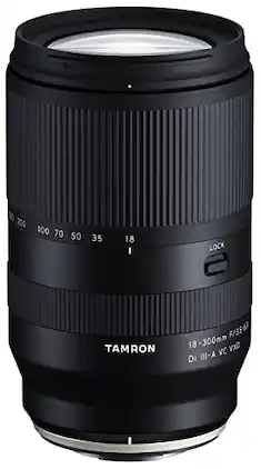 Tamron - 18-300mm F/3.5-6.3 Di III-A VC VXD for Fujifilm X-Mount (International Model) - Black