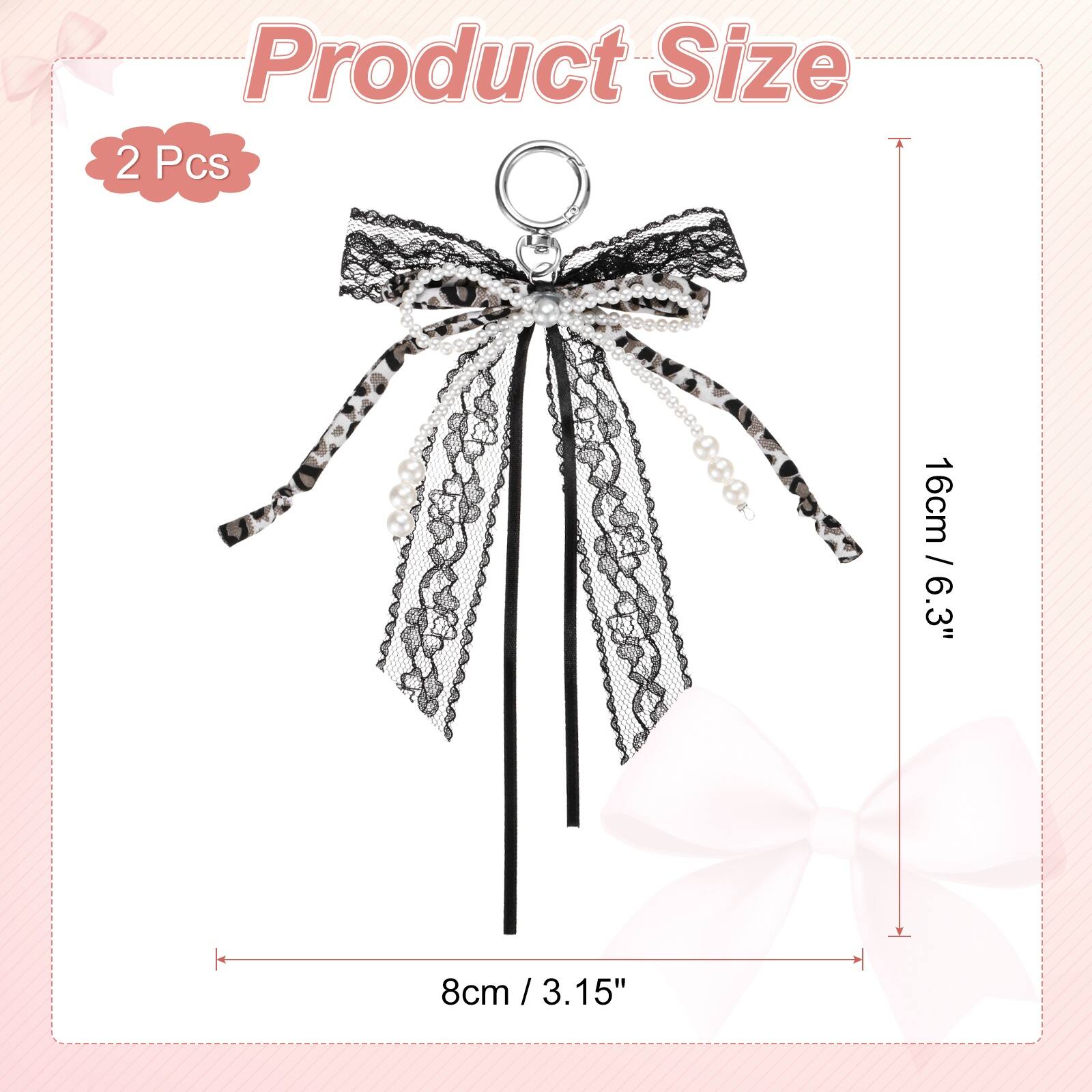 Product Size: 2 Pcs, 16cm / 6.3", 8cm / 3.15"