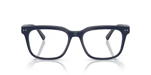 Front. Nuance - Square 54 Audio Glasses - Deep Blue - Transition Lens - DEEP BLUE.
