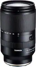 Front. Tamron - 18-300mm f/3.5-6.3 Di III-A VC VXD All-In-One Zoom Lens for Sony E-Mount Cameras.