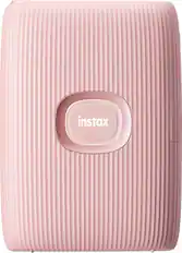 Front. Fujifilm - Instax Mini Link 2 Wireless Photo Printer - Pink.